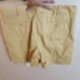 Talbots Yellow Chino Cotton Shorts Size 16
