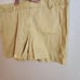 Talbots Yellow Chino Cotton Shorts Size 16