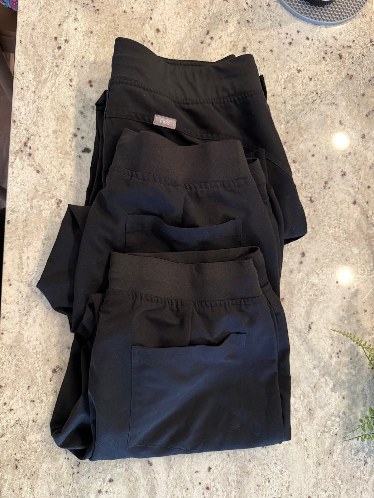 2 mandala scrub pants