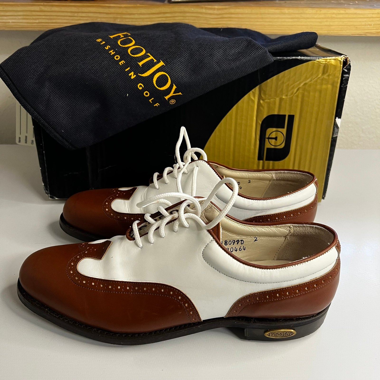 FOOTJOY Classics Handmade in USA Womens Golf Shoes
