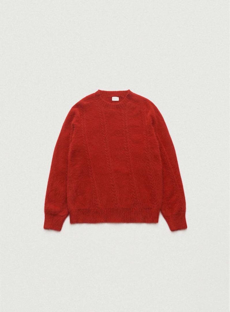 The Barnnet Brushed Cable Knit Sweater
