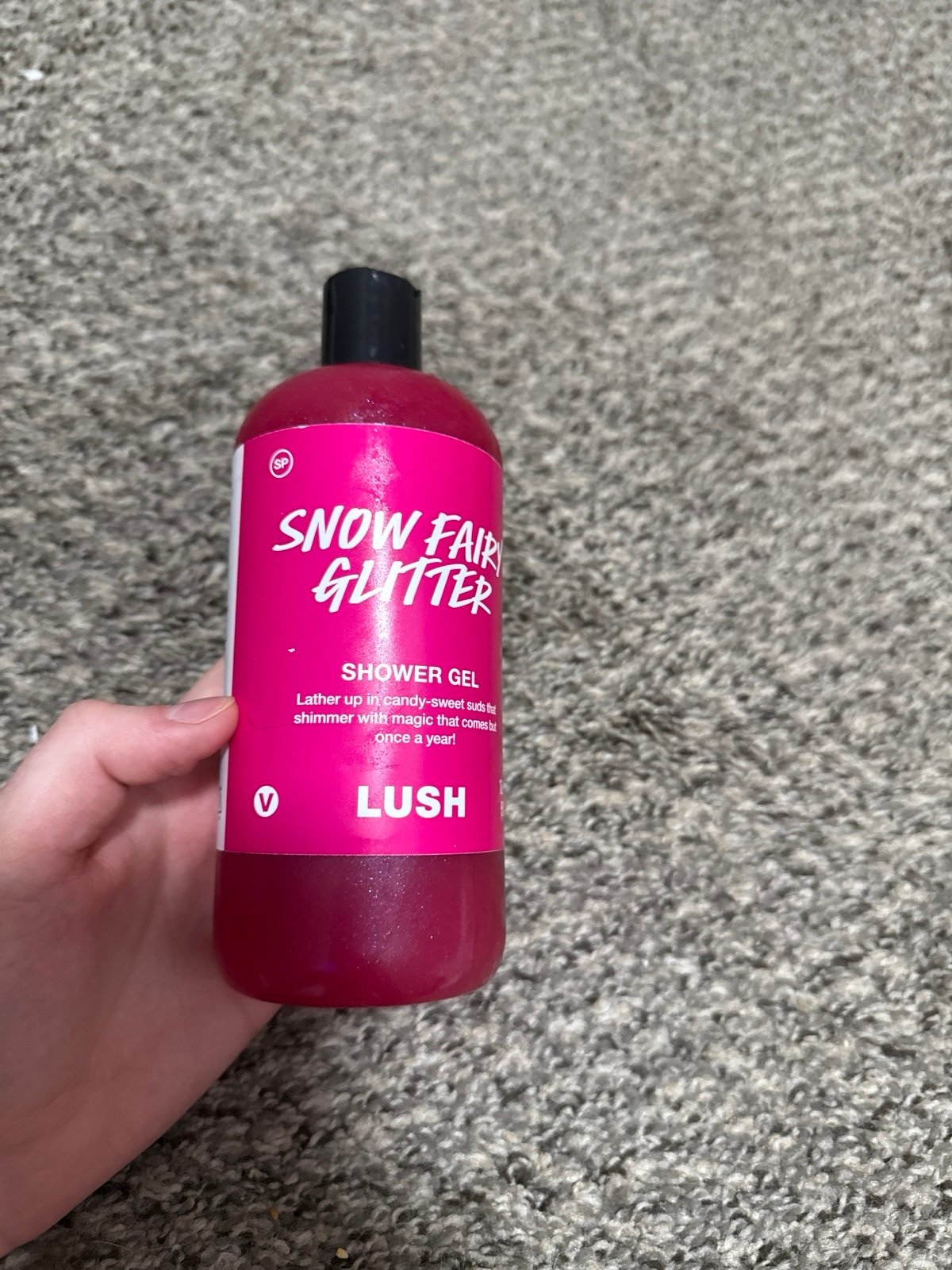 Lush snowfairy shower gel (glitter)