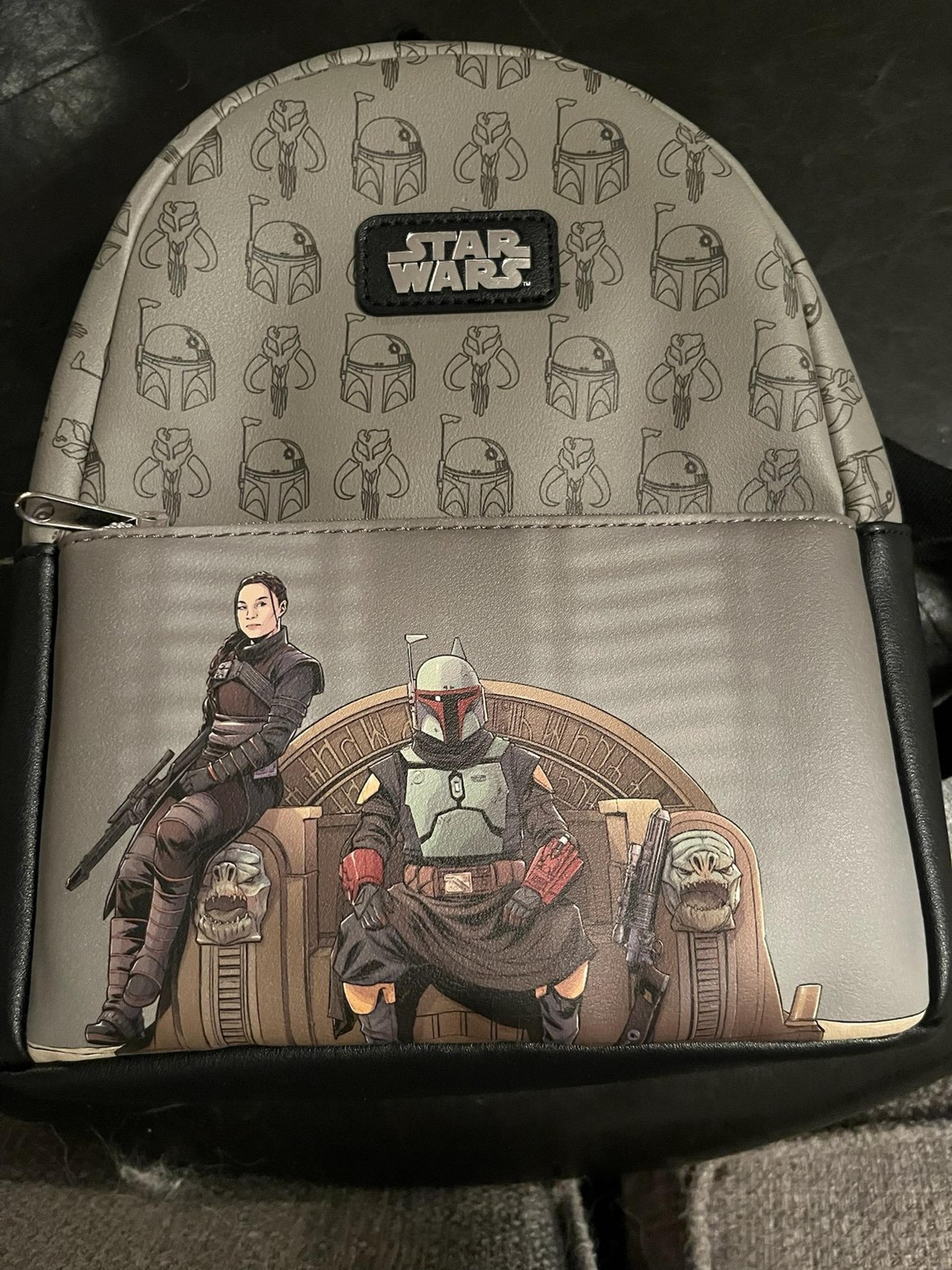 Funko Disney Star Wars The Book of Boba Fett on Throne Mini Backpack 2022