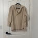 FRANK & EILEEN Shirley Oversized Button-Up Shirt in Vintage White Size XS