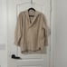 FRANK & EILEEN Shirley Oversized Button-Up Shirt in Vintage White Size XS