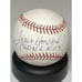 FRANK HOWARD AUTOGRAPHED BASEBALL 1960 NL ROY Dodgers Senators Rangers Tigers