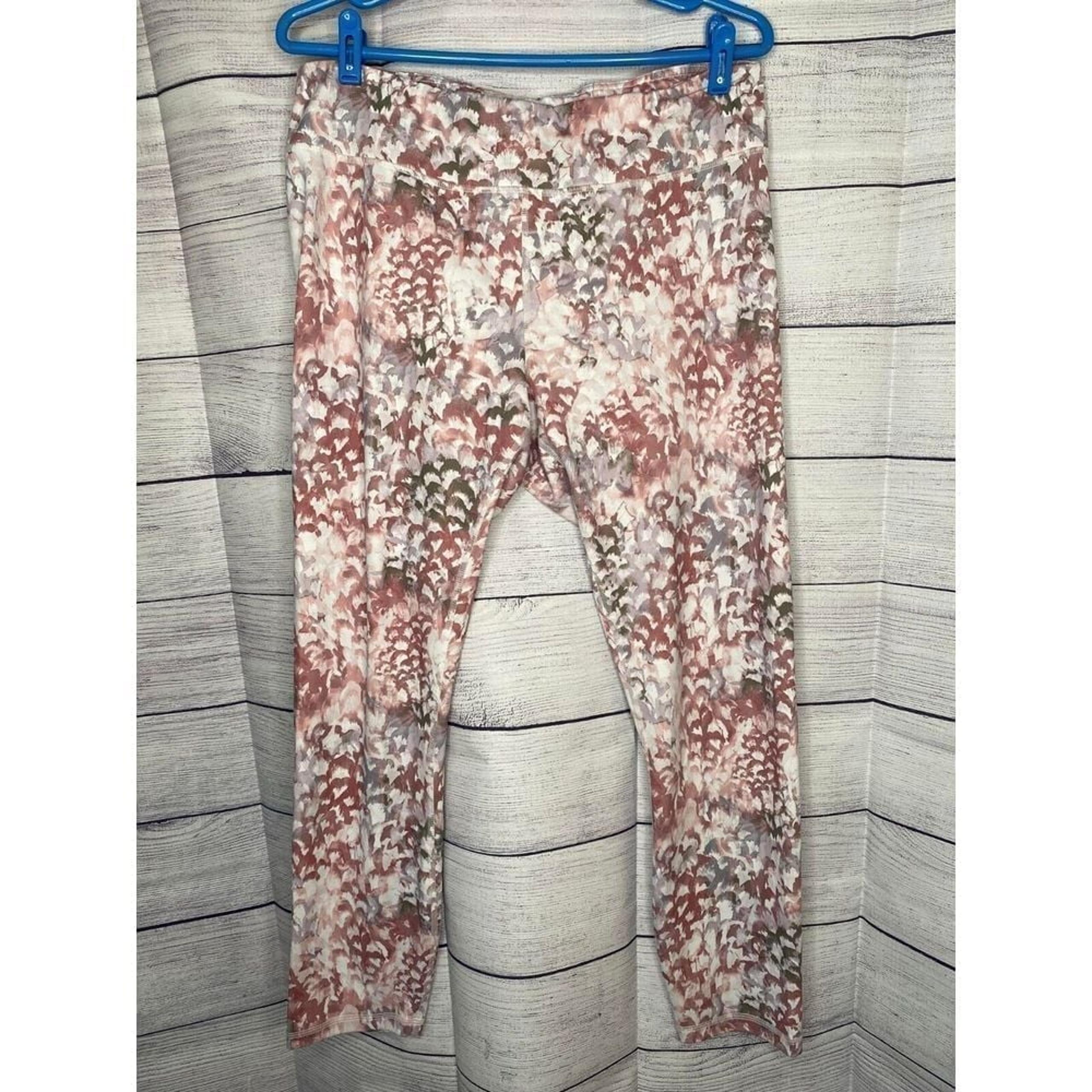 Women's Gaiam athletic floral leggings size XL
