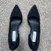 Steve Madden Black Suede Heels