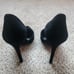 Steve Madden Black Suede Heels