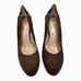 AQUATALIA Brown & Black With Silver Accents Pumps Heels Size 11