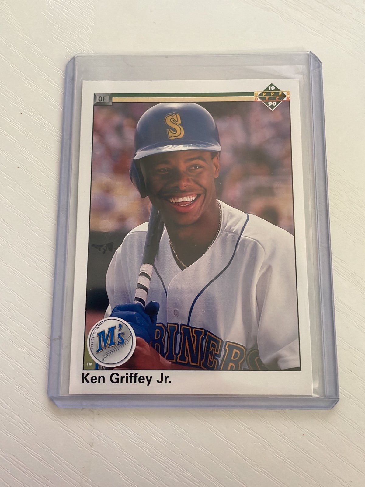 1990 Ken Griffey Jr Upper Deck With Copyright