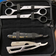 Barber scissor set