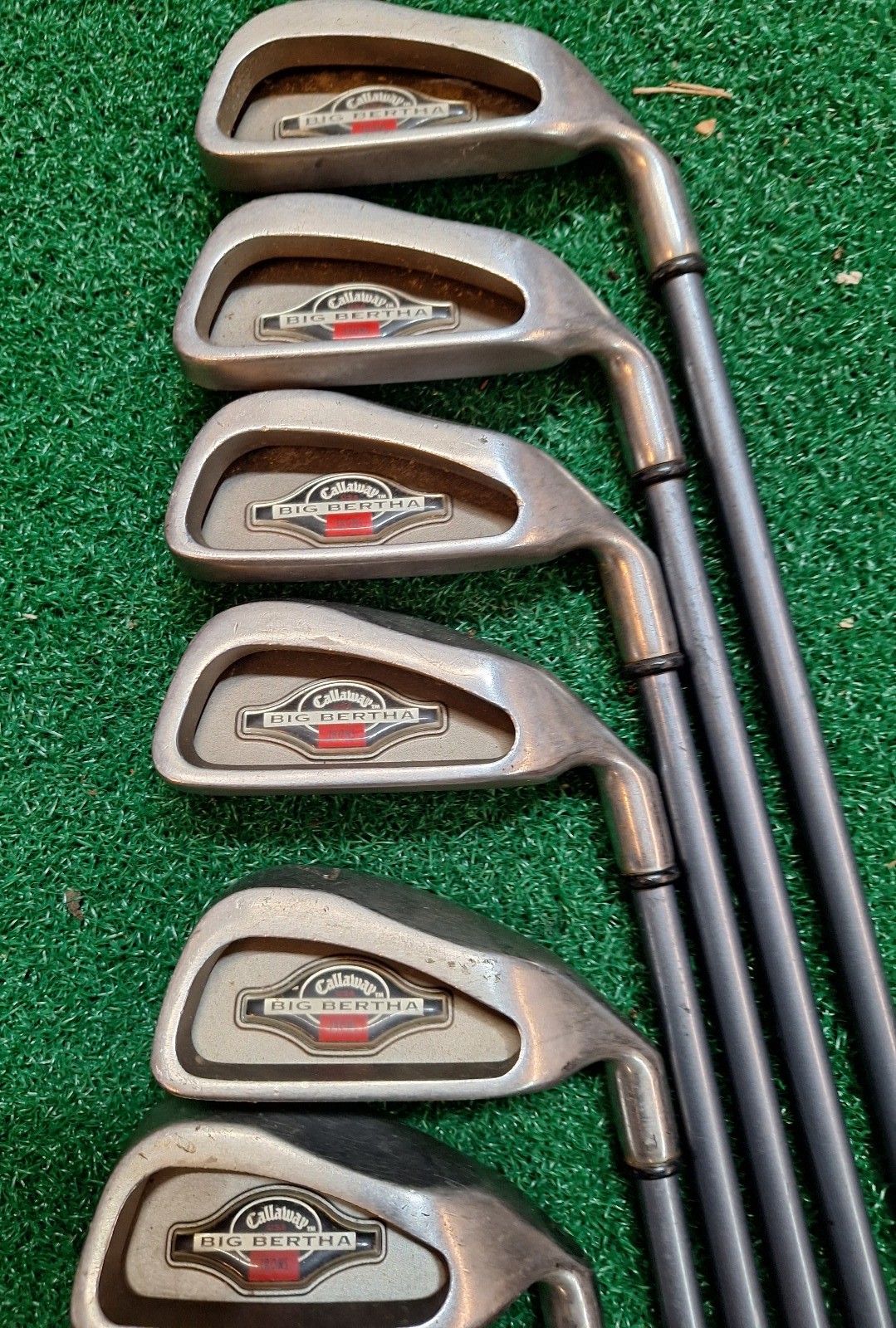Callaway big bertha irons partial set 3,4,5,6,7,8