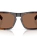 BURBERRY SQUARE SUNGLASSES BE4434 DARK HAVANA FRAME DARK BROWN LENS 145MM 57-20