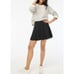NWT J.Crew Pleated Active Skort In Black Size Medium