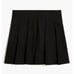 NWT J.Crew Pleated Active Skort In Black Size Medium