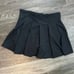 NWT J.Crew Pleated Active Skort In Black Size Medium