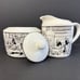 EPOCH Collections LE RESTAURANT Porcelain Creamer & Sugar Bowl SET