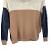 Madewell Hickory Turtleneck Sweater Colorblock NC231
