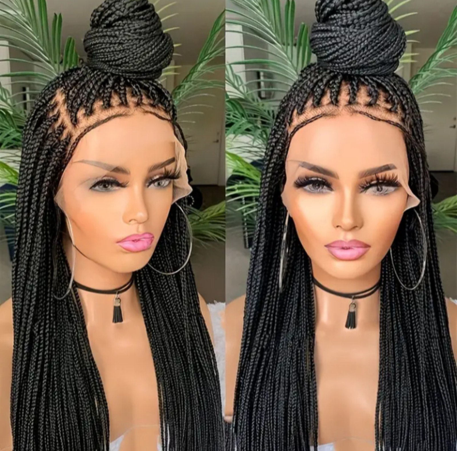 32 Inch Knotless Braided Wig