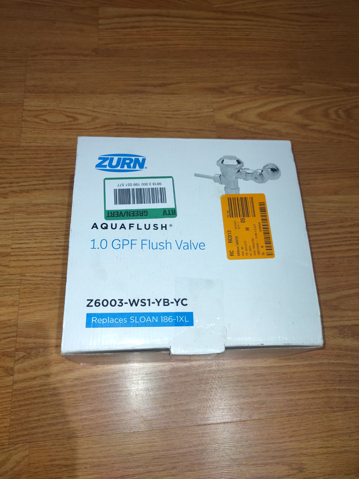 Zurn Aquaflush 1.0 GPF Flush Valve Z6003