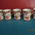 5 Early 1900s Japanese Hand Painted Fine Bone China Tea Cups