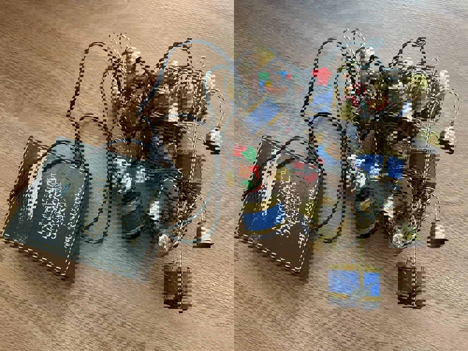 VTG 1995 Mickeys Brass Band Mr. Christmas Animated Musical Carols AS IS *read