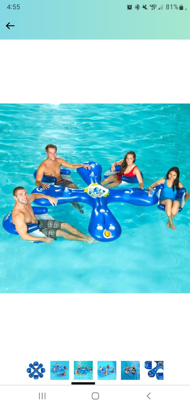 Water pool float