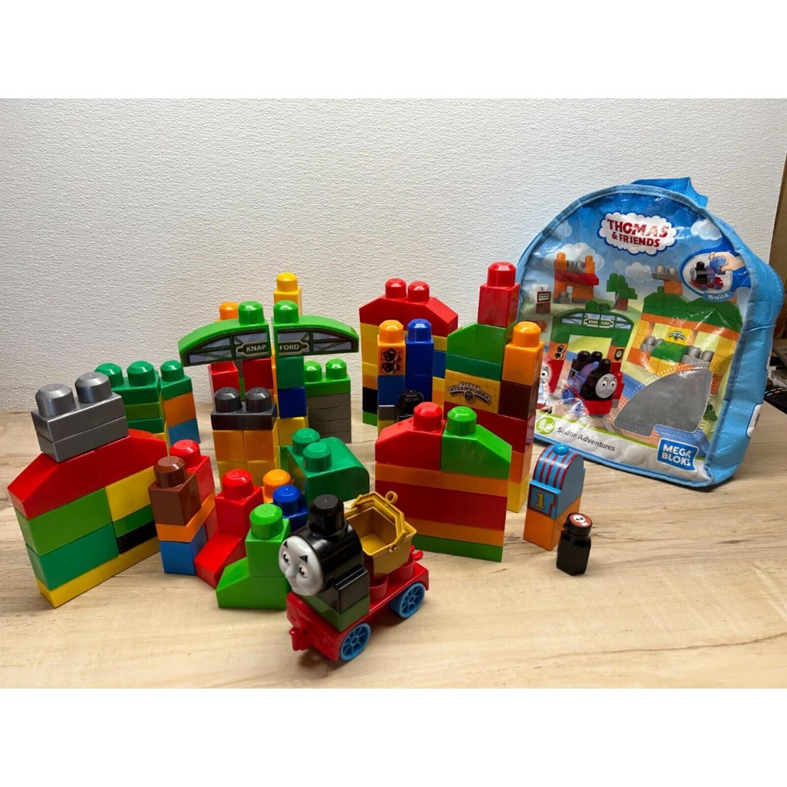 Thomas & Friends Sodor Adventures Mega Bloks Mixed Lot 120 Pcs Age 1-5 Years