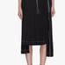 Helmut Lang leather Waist Pleated Skirt