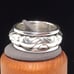 Men’s Sterling Silver Spinner Ring 19.3 Gms Size 12.25