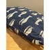 Zora's Nursery First Flight Airplane Throw Pillow 24x24 Child Bedding Blue