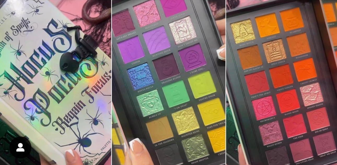 P.Louise Hocus Pocus Regain Focus Eyeshadow Palette