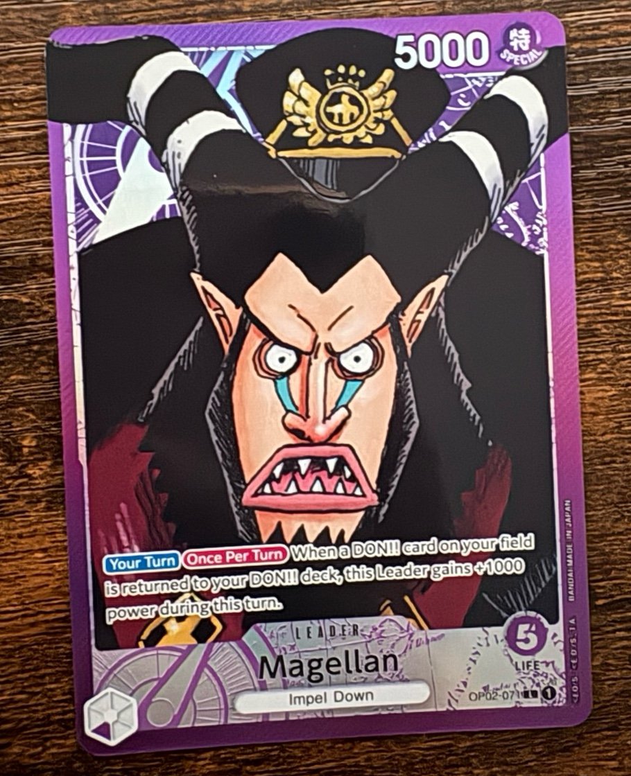One piece Magellan Card