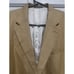 Oscar de la Renta Silk Wool Blend Tan Blazer Sport Jacket Mens Size 46L Lined