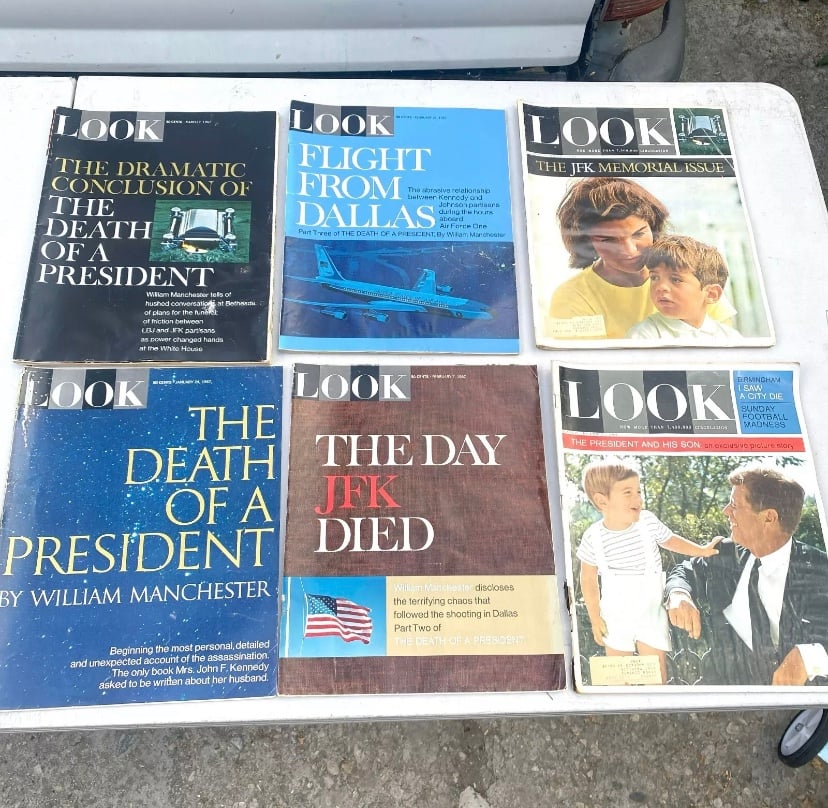 LOOK Magazines John F. Kennedy Assassination Commemorative Edition Magazines