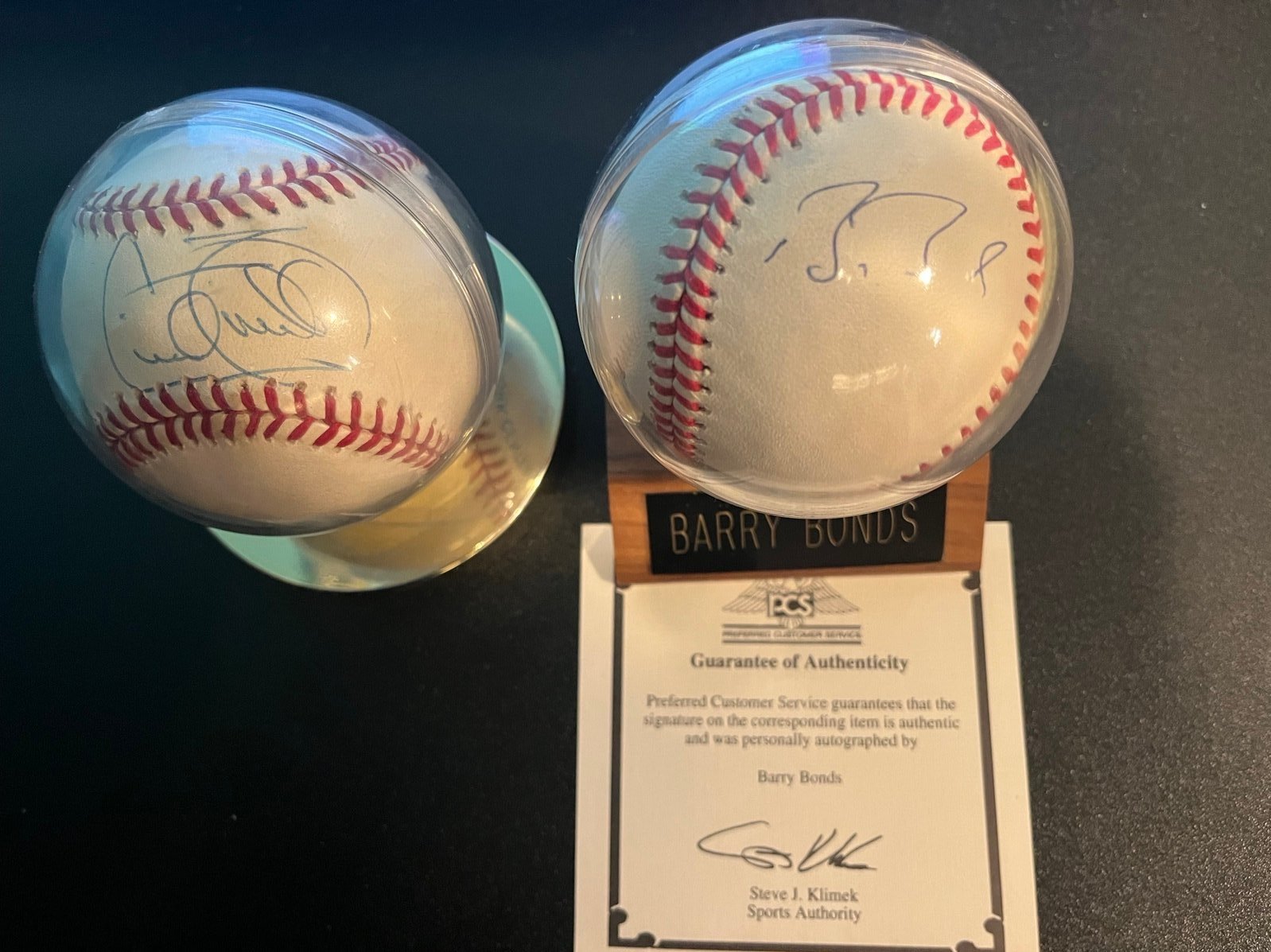 Signed Baseballs