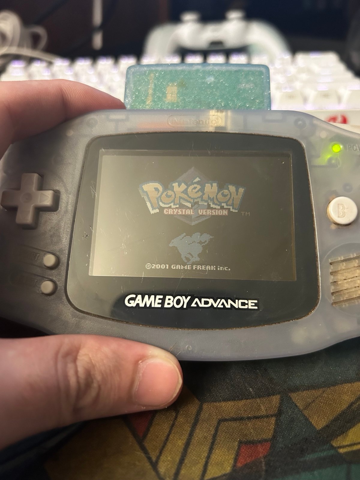 Pokémon Crystal Version - Nintendo Gameboy - Tested