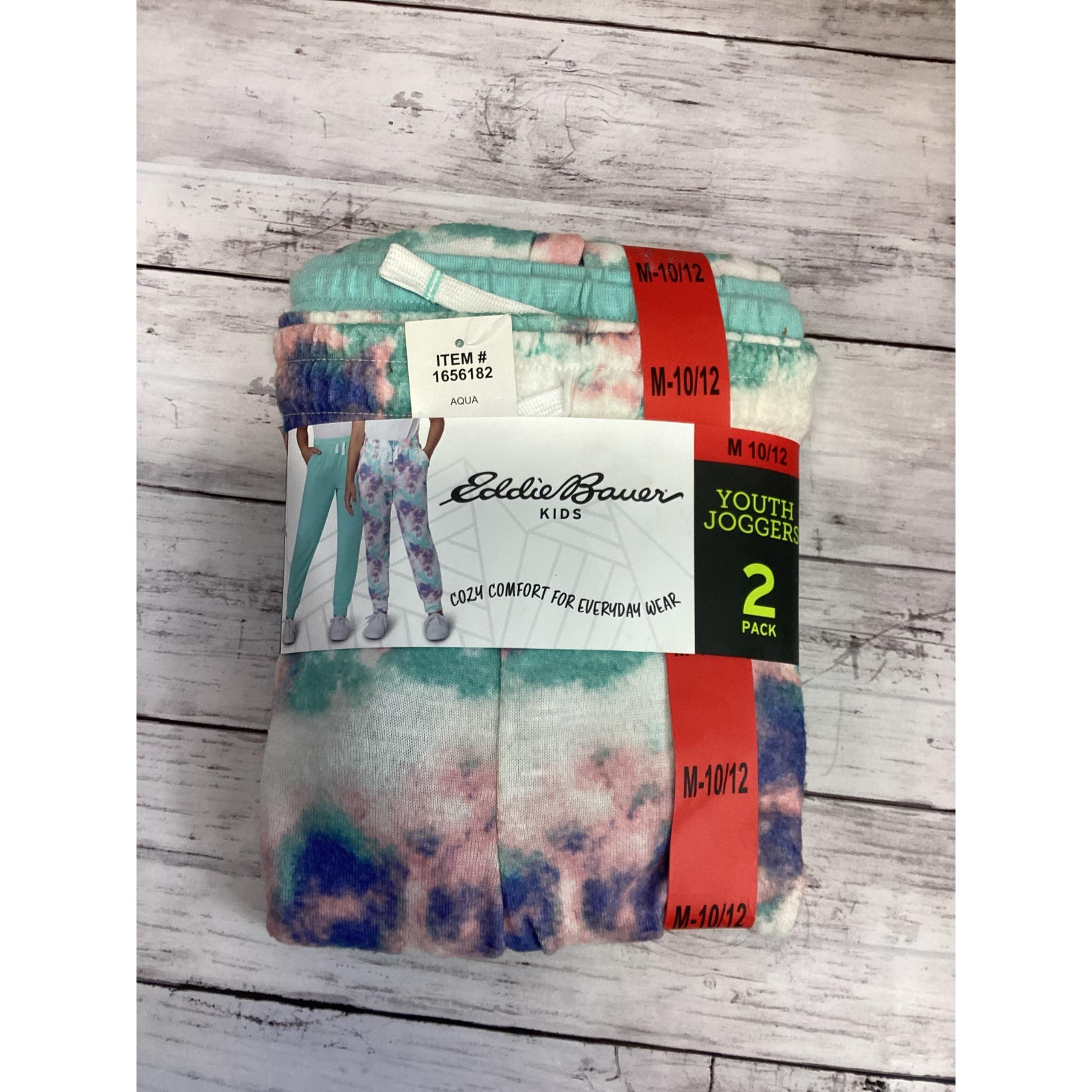 EDDIE BAUER youth Joggers 2 Pack Size M10/16 and M 10/12
