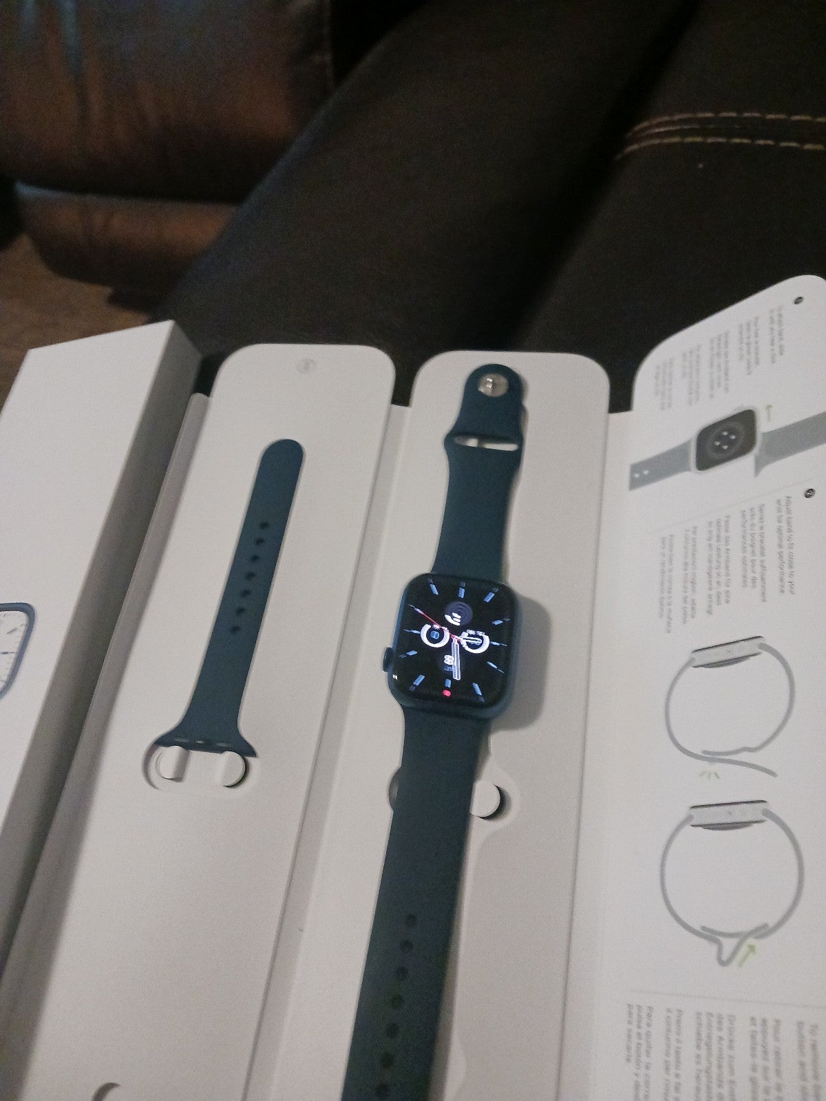 Apple Series 7 Blue 45 mm Smart Watch