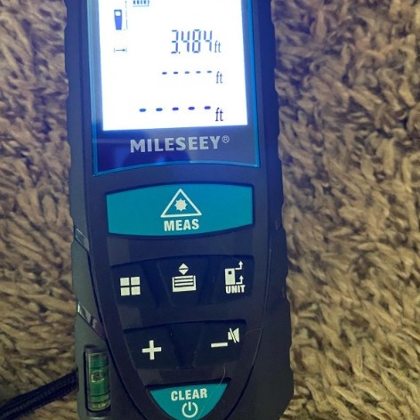 Laser Measure, 165 Feet Digital Laser Distance Meter with 2 Bubble Levels