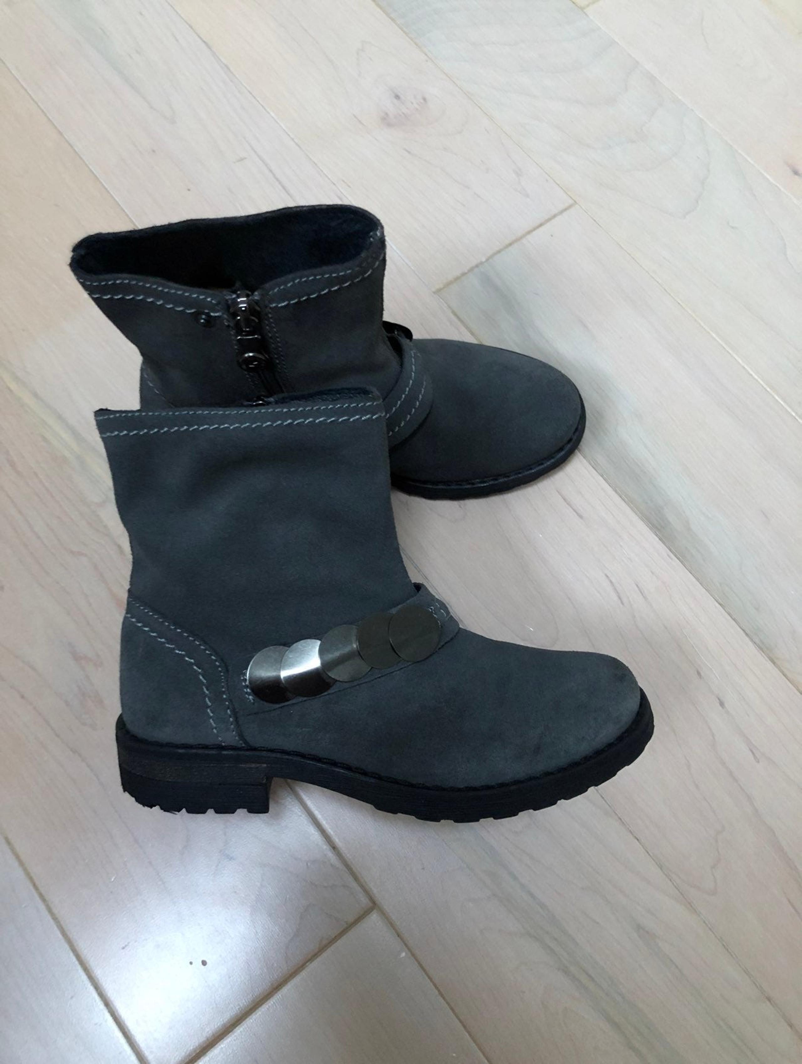 Primigi grey leather girls Boots 31