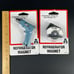 Vintage 1998 Acme Drill And Saw Refrigerator Magnets In Original Package Tools