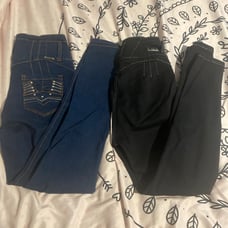 dark blue and black colombia eans