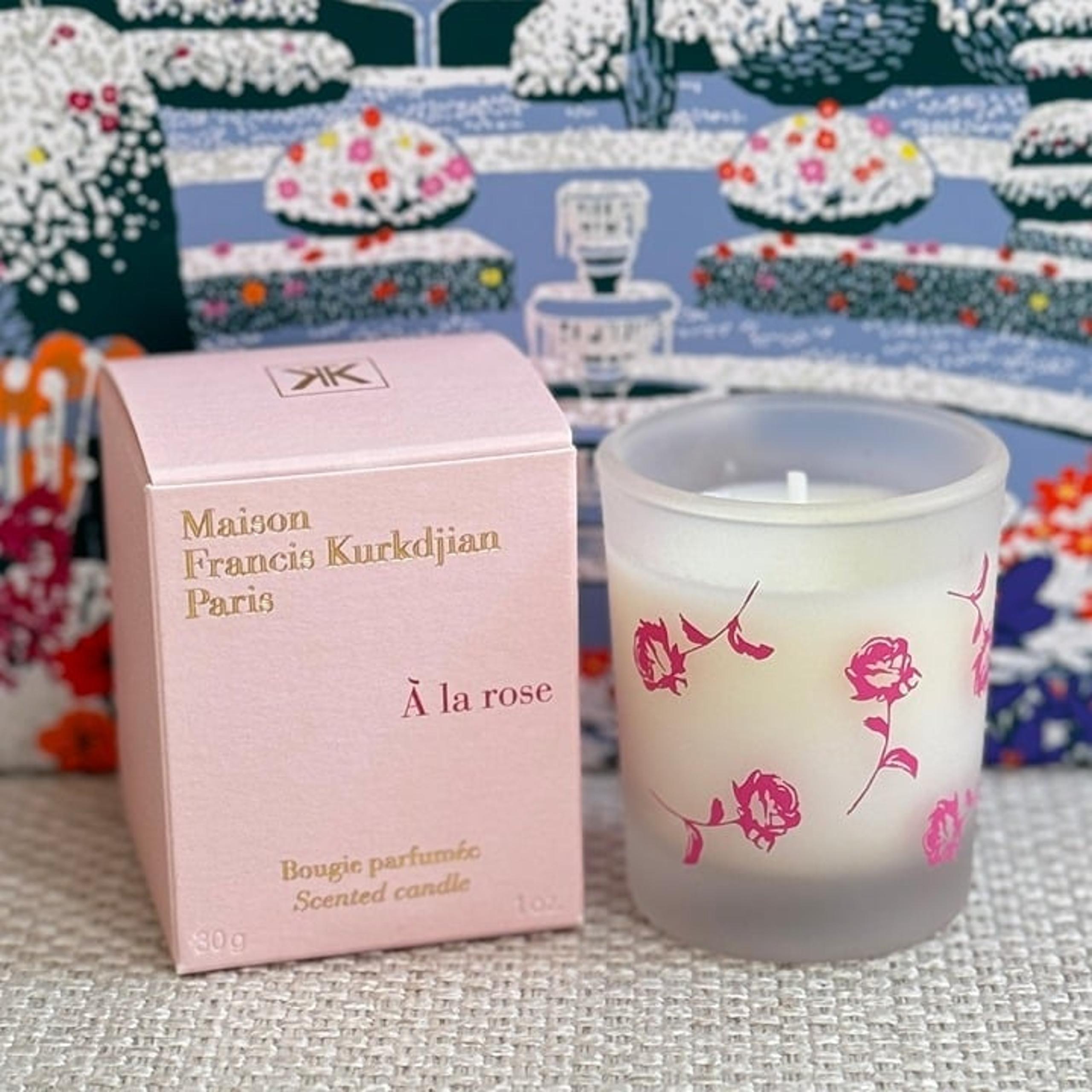 Maison Francis Kurkdjian A LA ROSE Scented Candle Mini - 30g/1oz