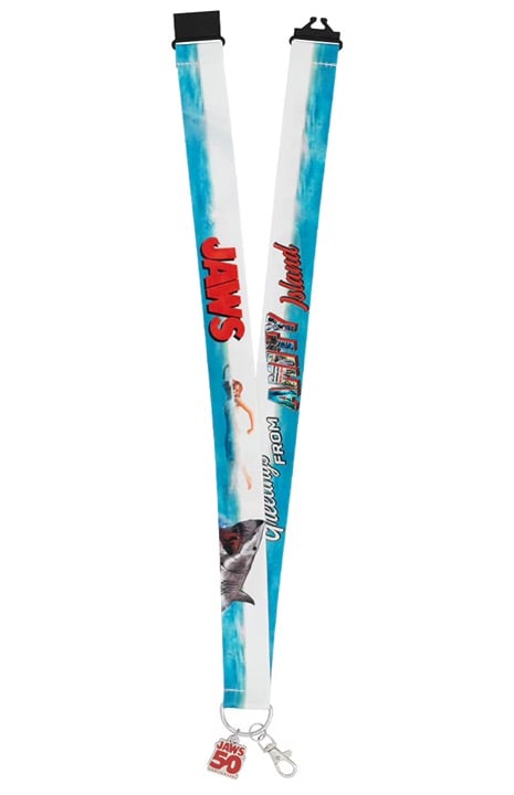 2025 Universal Studios Jaws 50th Anniversary Lanyard