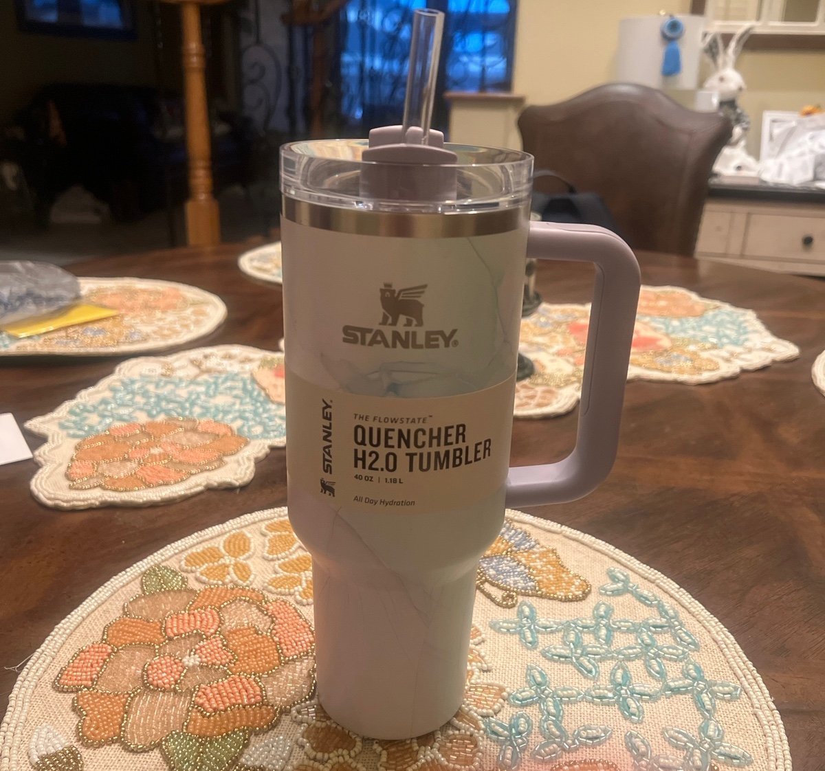Stanley 40oz Quencher Tumbler Watercolor Dusk Target Exclusive