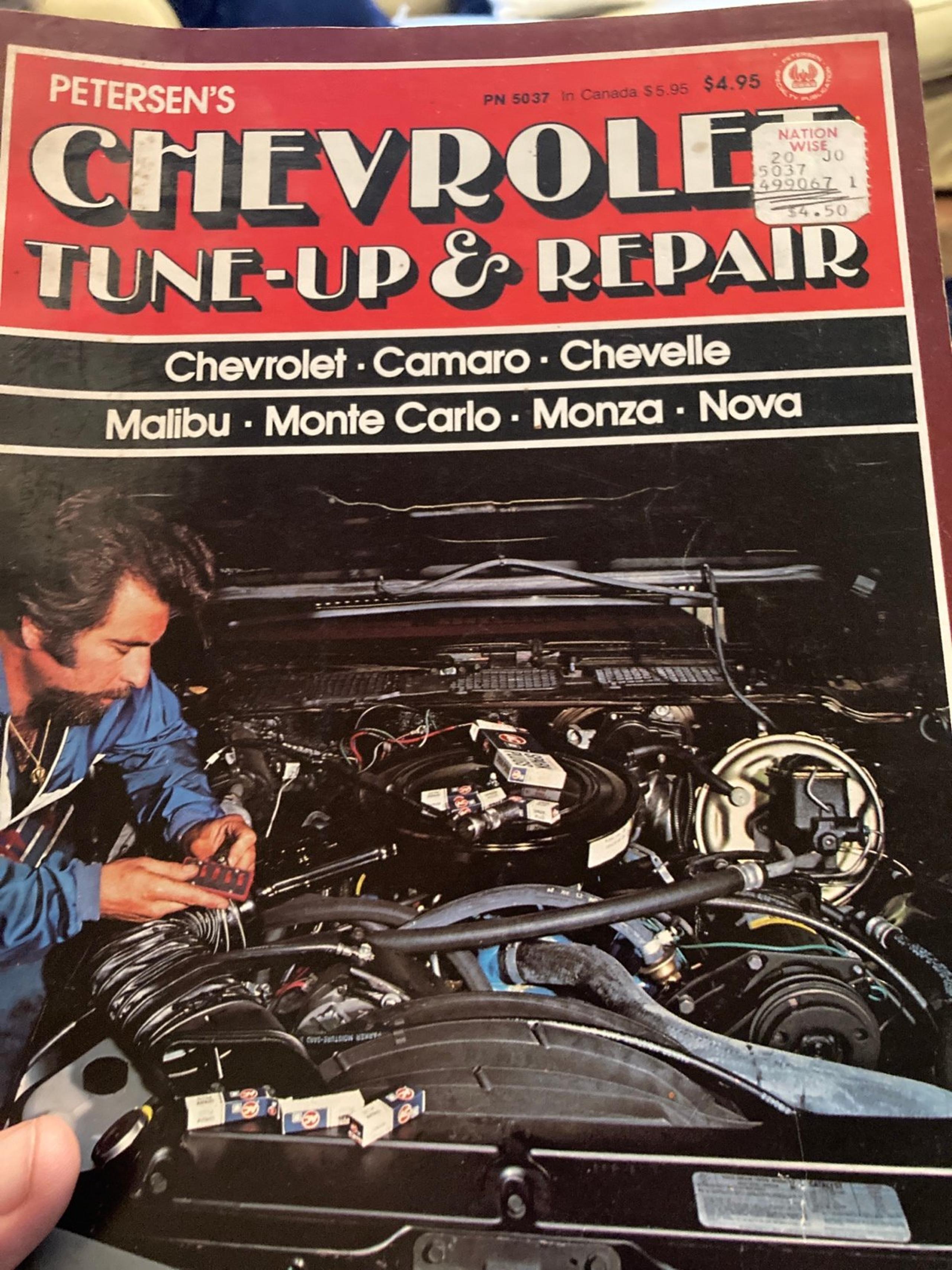 Petersons  Chevrolet tune up and repair