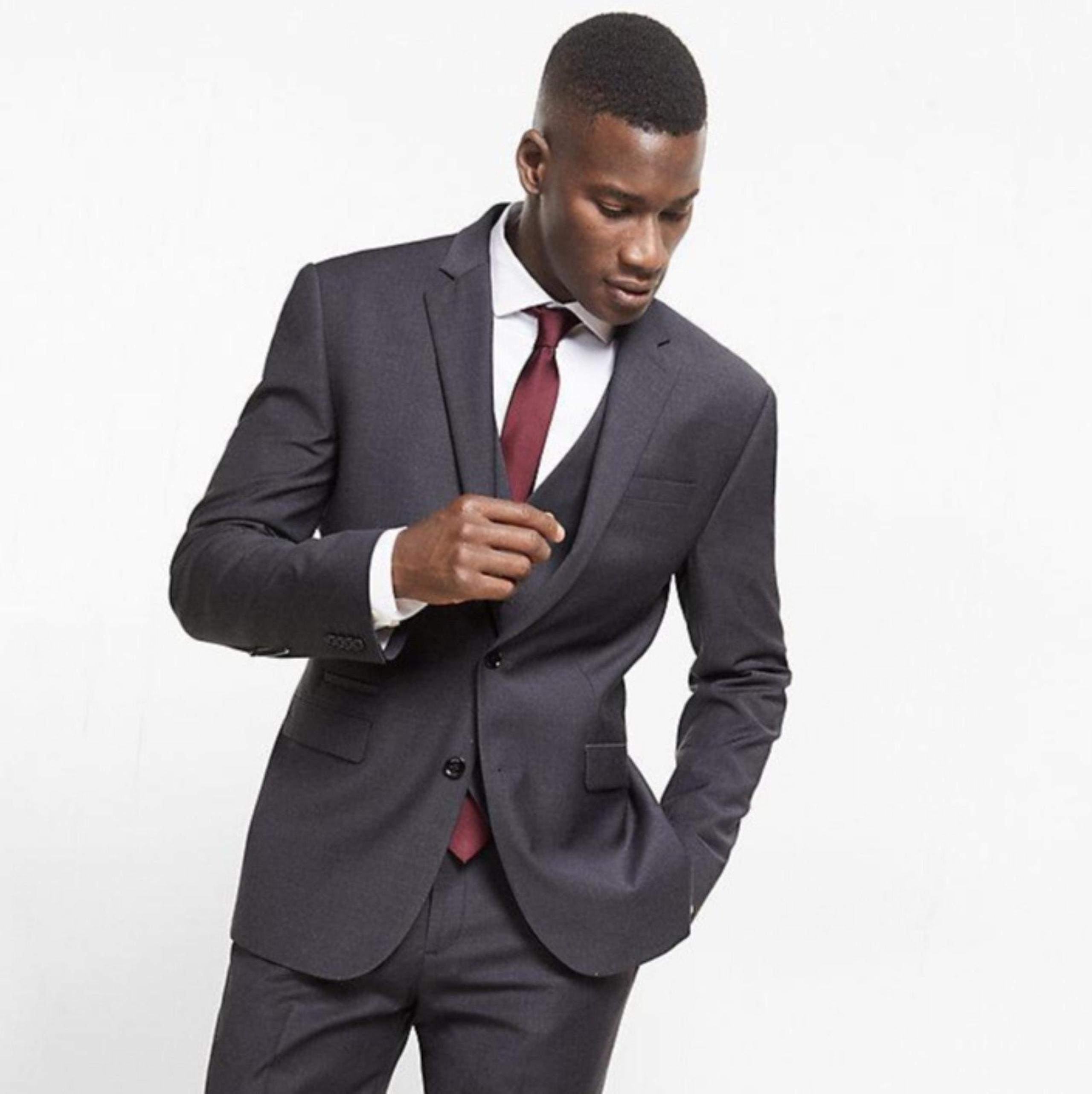Express Men's Gray Blazer