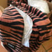 vs pink sherpa blanket tiger print